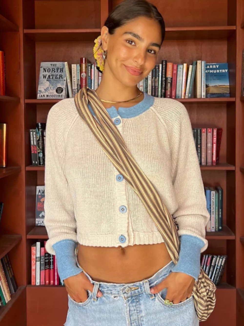 Free People We The Free Lili Linen Cardigan